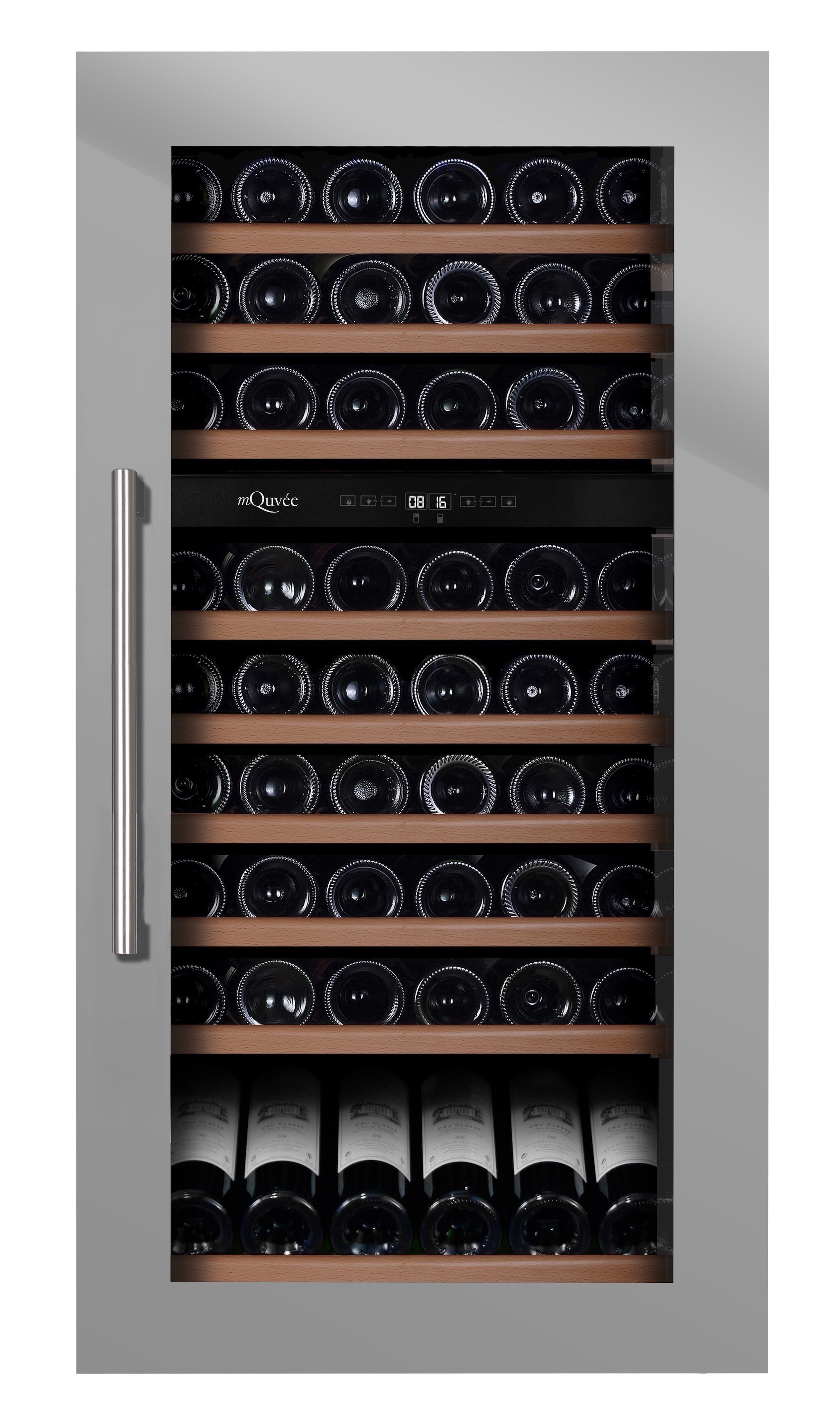 mQuvée WineKeeper 70D Stainless, integrérbart vinkøleskab (7507)